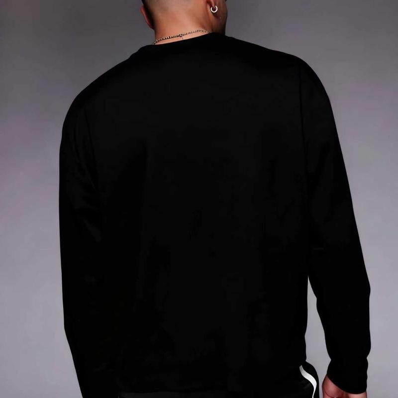 Men's Dralon Crew Neck Top, Soft & Thermal, for Cold Weather Daily
