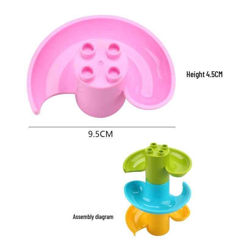 Игровой набор «Лецяо Тяньгун: Жираф и крокодил, горка и пианино»