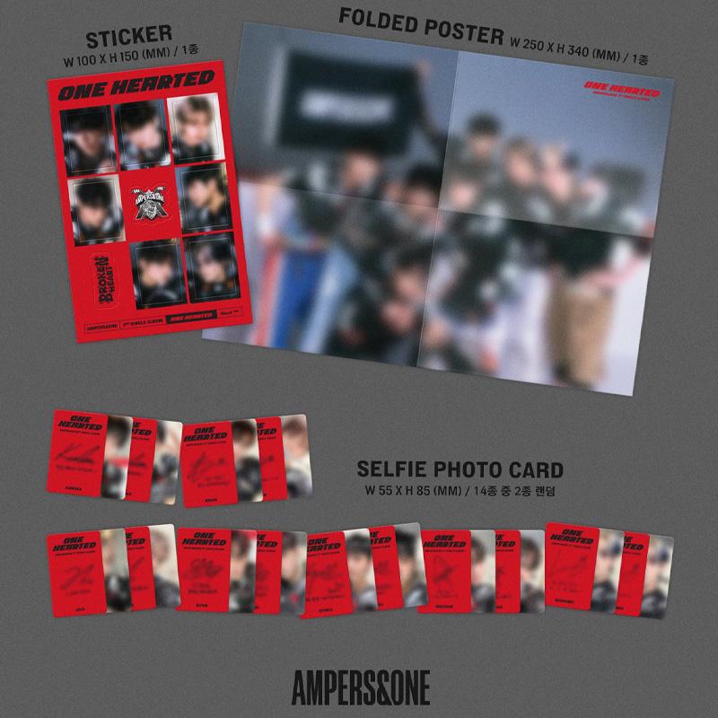 AMPERS&ONE Второй сингл-альбом [ONE HEARTED] (Сердце версия. / Сломанная версия.)