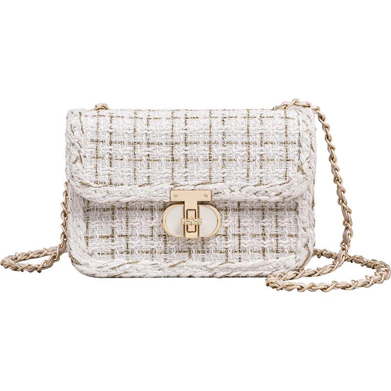 Новая весенне-летняя тканая сумка-мешок в стиле ниши с ароматом, темпераментная и модная сумка через плечо на одно плечо