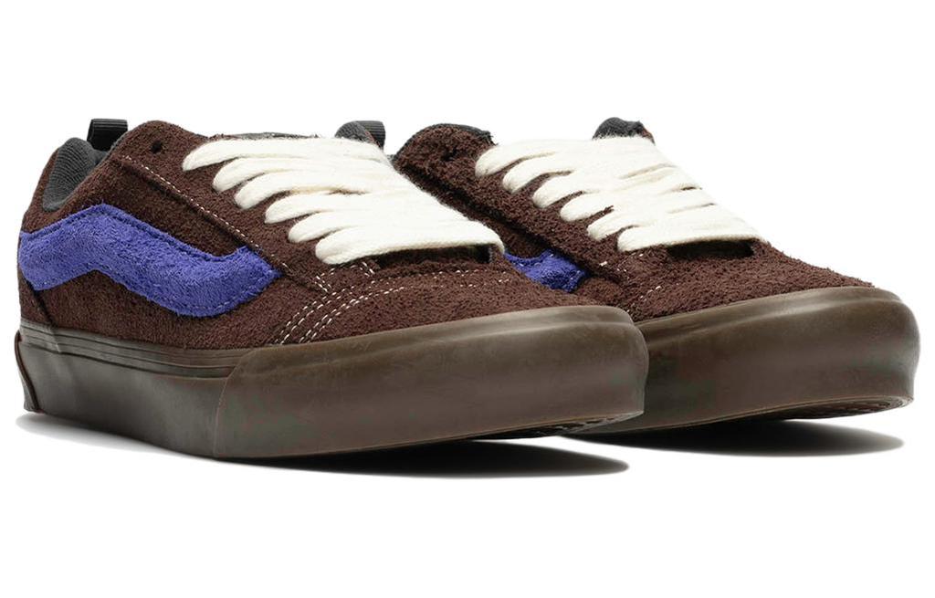 Vans X Sns Knu Skool Vlt Lx 'Коричневый Фиолетовый' VN0007QDB7G1
