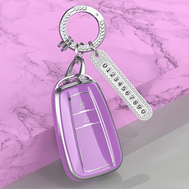 Чехол для ключей Toyota RAV4 2020-2025 - Модная сумка-кошелек на пряжке для мужчин и женщин