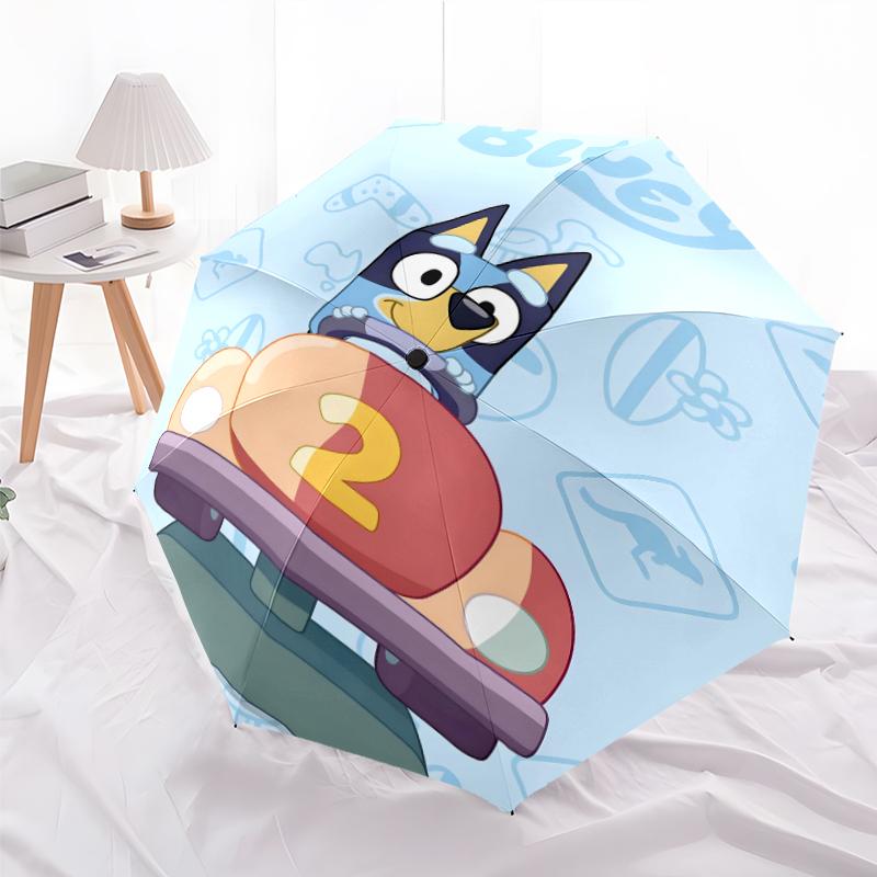 1pc B-blucy Umbrella, Sun Protection, And UV Shielding. It Has Eight Sturdy Ribs for Outdoor Use And Perfect As a Holiday Gift