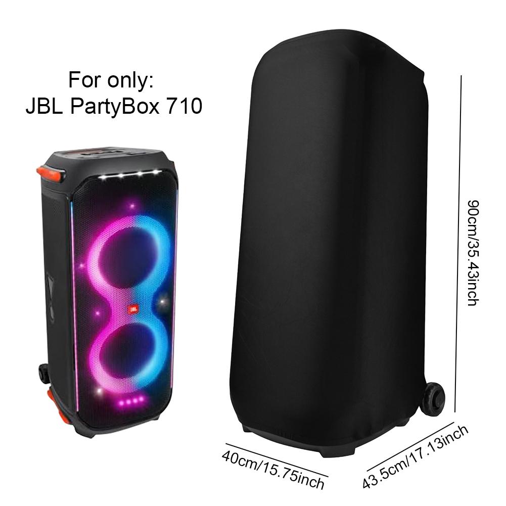 Portable Dust Cover Elastic Outdoor Speaker Protective Cover Stretch Speaker Cover for JBL Partybox 710 Speaker Case Sleeve