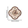 Wall Clock Hanging Art Modern Easy To Read Silent Non Ticking Home Decor Ornament