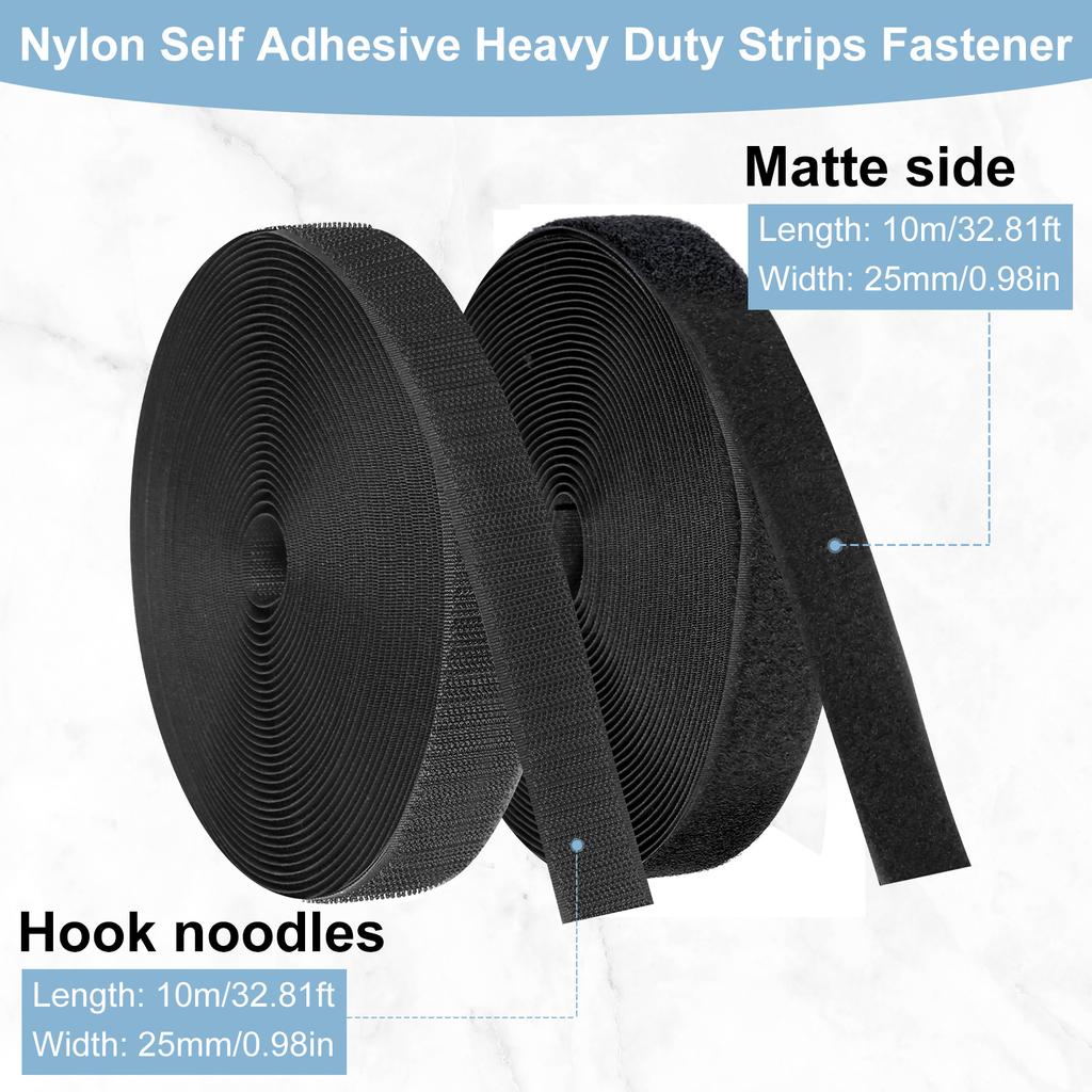 10 м бесклеевая застежка 1 дюйм прочная самоклеящаяся застежка липучка нейлоновая ткань липучка швейная лента