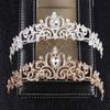 Princess Crown Crystal Crown Korean Style Bridal Headwear Bridal Crown Women Tiara Wedding Jewelry