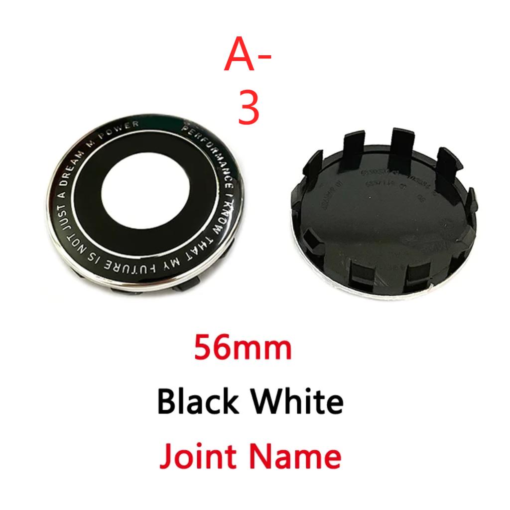 4pcs 56mm 60mm 68mm 10 Pin For 50th Anniversary Car Wheel Hub Center Cover Rim Caps Badge Emblem Logo Auto Exterior Accessories