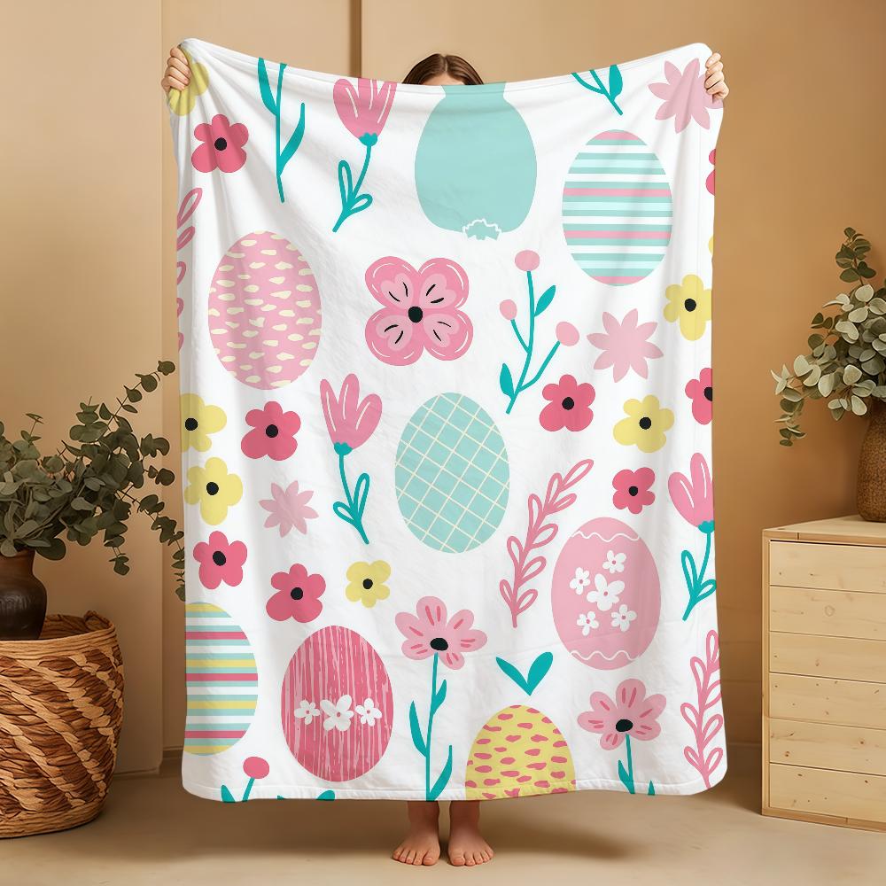 Blanket Throw Super Cosy Plush Living Ostern Room Sofa Couch Childish Birthday Easter Gifts
