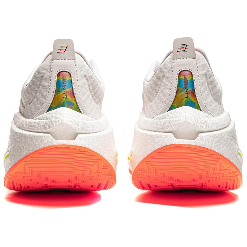 Li Ning Shadow 3 Essential Амортизация Поддержка Отскок Низкие Повседневные Беговые Кроссовки Мужские Стандартные Белый ARRU007-1