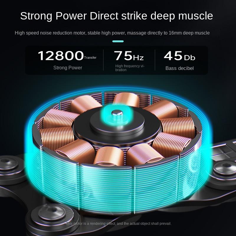 Фасциальный пистолет, мини-домашний массажер для расслабления мышц, портативный мини-электрический фасциальный пистолет для девочек, мембранный пистолет для шеи