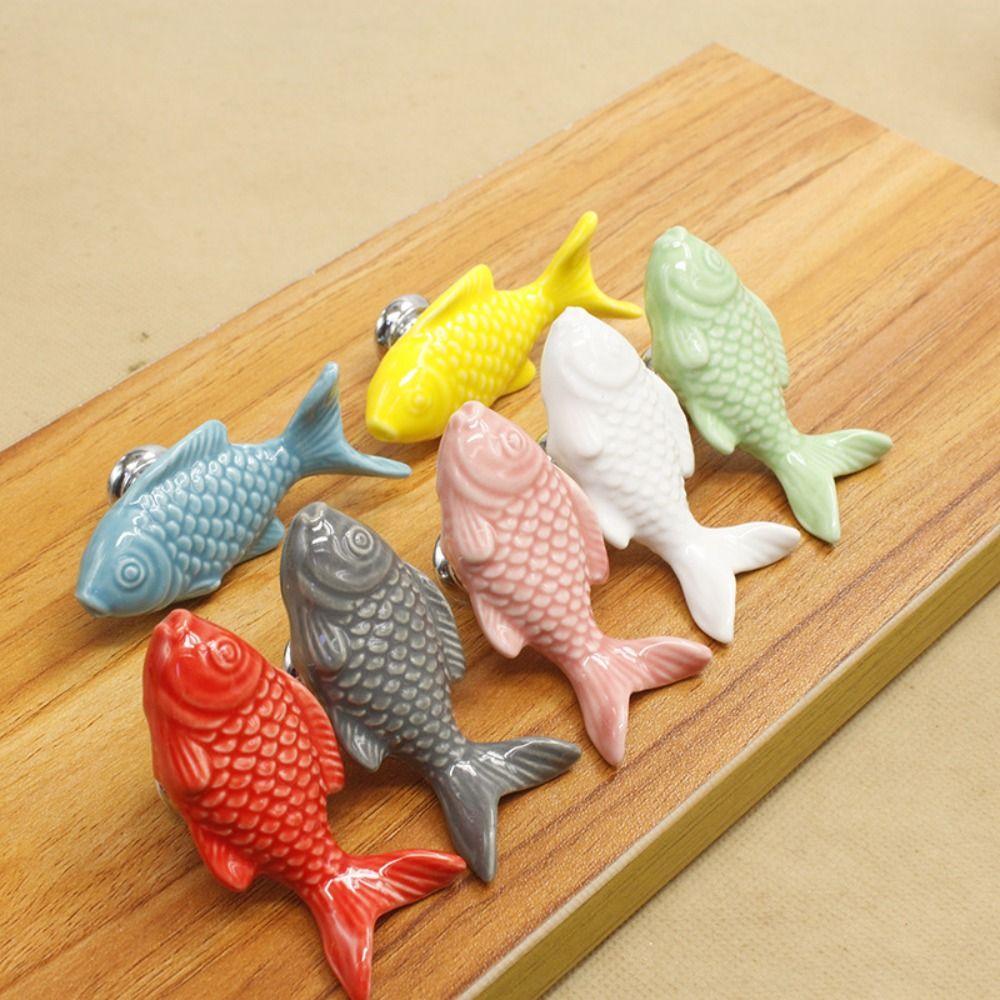Single Hole Cabinet Handle Ceramic Closet Door Handle Stylish Door Handles  Kitchen