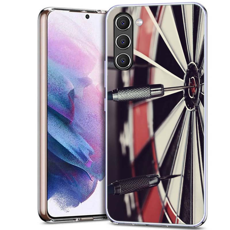 Darts Aesthetics Wire Target Phone Case for Samsung A54 A14 A24 A34 A17 A37 A57 A55 A35 A25 A15 A13 A23 A33 A53 A07 A05S A04S A0
