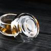 Набор из 2 шт. Посуда Хрустальное стекло 80 мл Мастер-чашка Диспенсер для воды Кавайная Утолщенная Чайная чашка Дом Кофейная посуда Чайная посуда Кофейные чашки