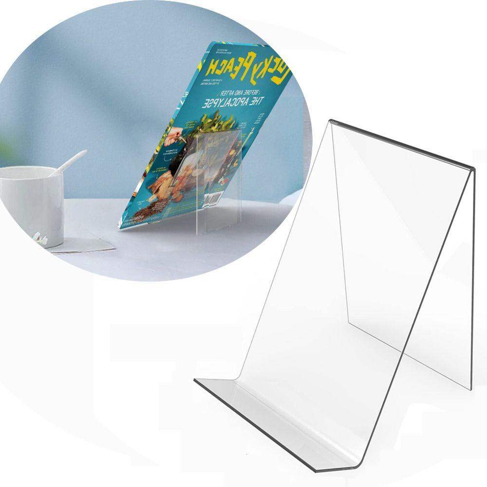 Clear Easel Display Stand 6 X 4inch Tablet Holder Fashion Book Shelf  Artworks