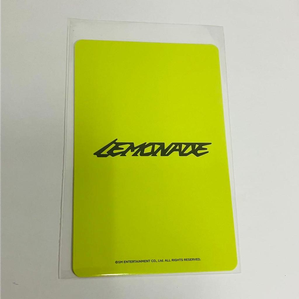 [Б/У] aespa Винтер LEMONADE Бонус за покупку Фотокарточка (Корейский лимонад)