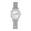 [BLANCHERE] BLANCHERE Ciel Classic Серебристая Точечная Сетчатая Квадратная Женские Металлические Часы BW10925L-WWWM