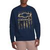 Chevrolet Unisex Adult Camo Flag Sweatshirt