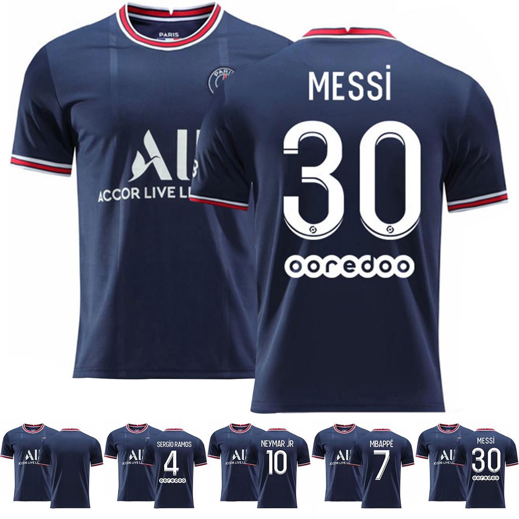 21/22 Saint-Germain Home Jerseys Football Uniform Training Tops Mans