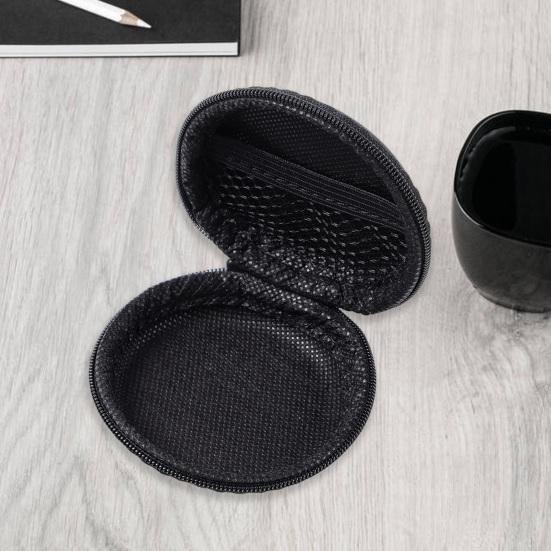 Портативный чехол для хранения наушников на молнии, чехол для наушников-вкладышей с коробкой для хранения, чехол для гарнитуры