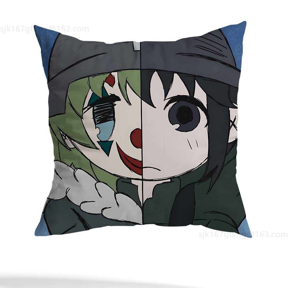 Чехол на подушку Girls L-Last Tour, противопылевой, с невидимой молнией, из шелковистого короткого плюша, чехол на диванную подушку