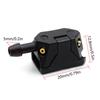 2Pcs Car Universal Front Windshield Washer Wiper Sprayer Nozzle Window Water Spray Sprinkler Jet