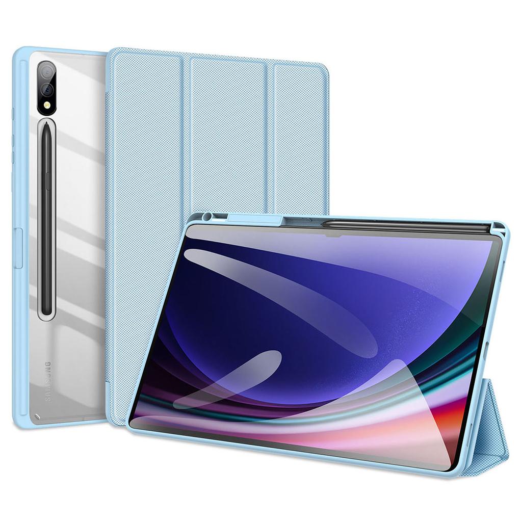 Серия DUX DUCIS TOBY Для Samsung Galaxy Tab S10+/S9+/S9 FE+ Чехол из искусственной кожи Тройная подставка Обложка для планшета