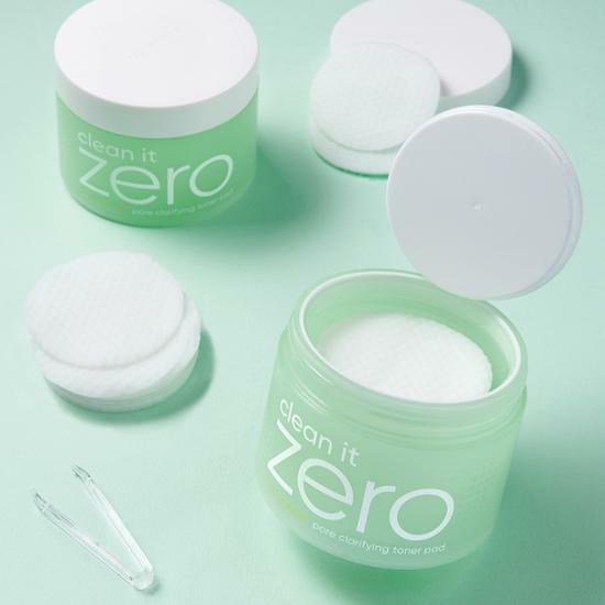 BANILA CO Очищающий тонер-пэд Clean It Zero для пор 60 шт.