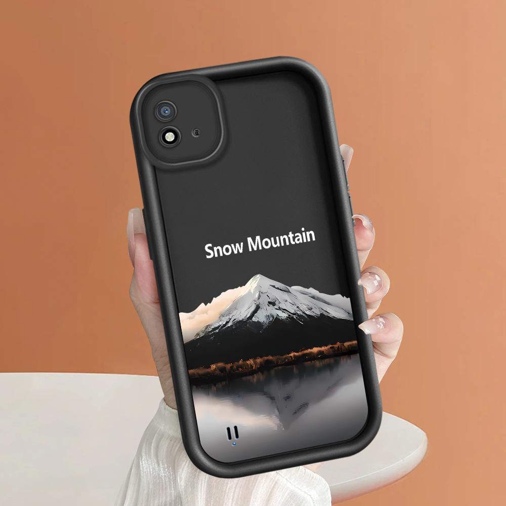 Мягкий силиконовый квадратный чехол с рисунком лестницы для телефона, полное покрытие, противоударный защитный резиновый чехол для камеры для OPPO Realme