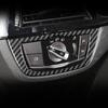 Украшение рамы рулевого колеса из углеродного волокна для BMW 5 серии G30 2018-RHD, кнопки подъема оконного стекла с правым рулем