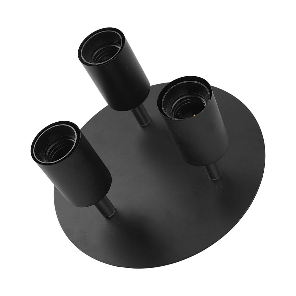 Потолочный держатель для точечного светильника 3 головки вращающееся основание лампы потолочный патрон E27 держатель для трекового светильника для кухни спальни