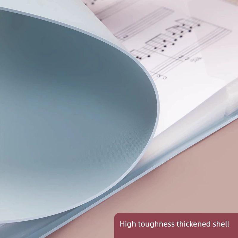 Deli Can Modify Transparent Insert Guitar Sheet Music Folder