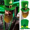 St. Patrick's Day Accessories Favors Set With Hat St. Patrick's Day Decorated Hats For Adults