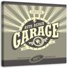 Canvas Print Vintage Sign Garage