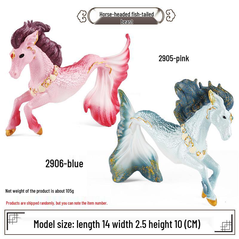 Dinosaur & Dragon Plastic Toy Set: Mythical Animal Figures for Kids