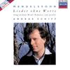 CD MENDELSSOHN; SCHIFF - Mendelssohn: Lieder Ohne Worte  4211192 Decca 1988 US Classical Used