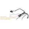 LED Light Bar Wiring Harness Kit w/Motorcycle Handlebar Switch 7-8'' Relay Harness for Headlight Driving Fog Lights Auxiliary