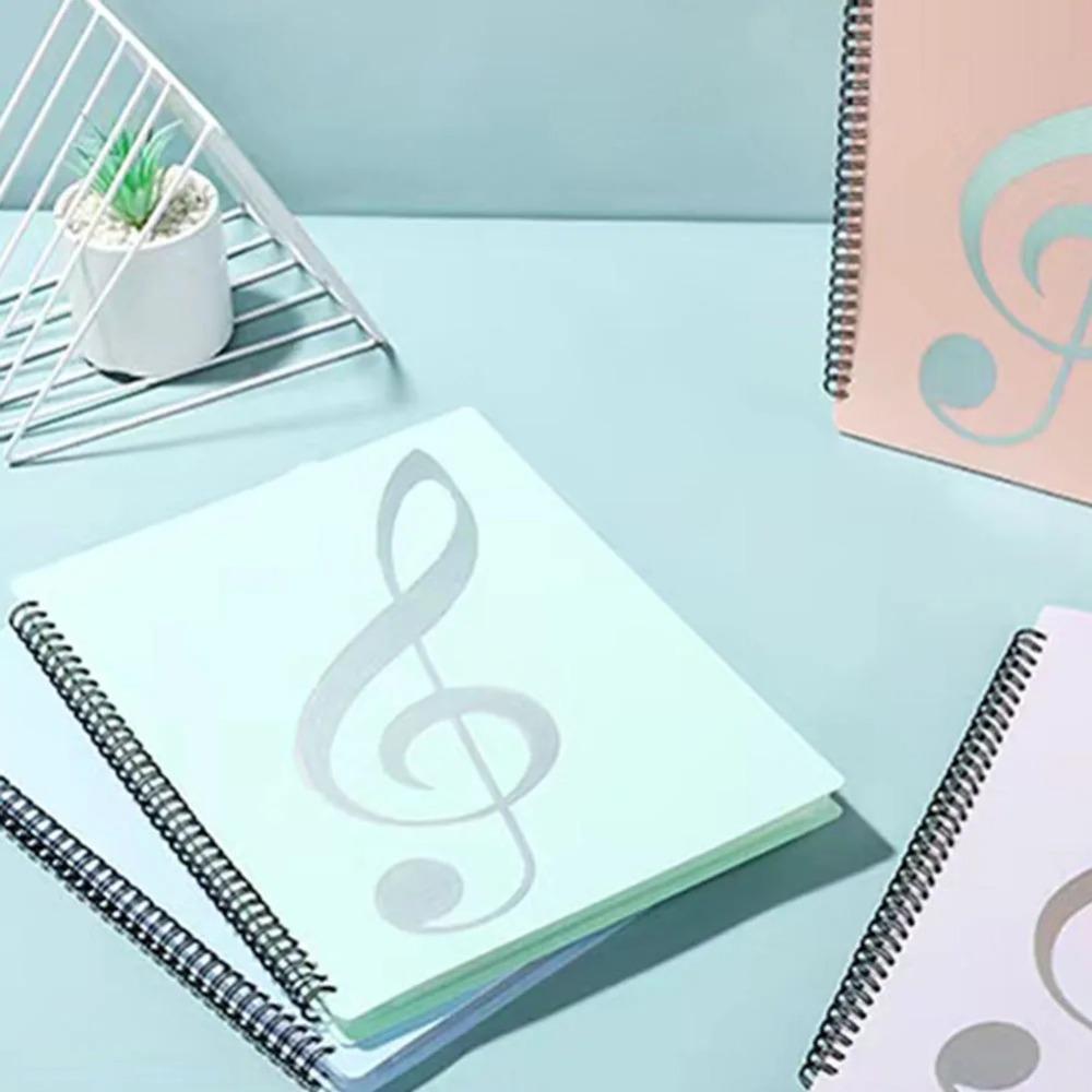 Flexible Piano Music Score Folder Detachable A4 Sheet Music Folder Note Folder