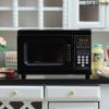 1:12 Black Miniature Microwave Oven Dollhouse Furniture Home Model Decor Toy Doll House Accessories
