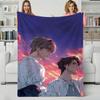 Art C-Cloud Romances Throw Flannel Blanket Perfect for Sofa Office Bed Travel Sleep Read Relax Camping four season use