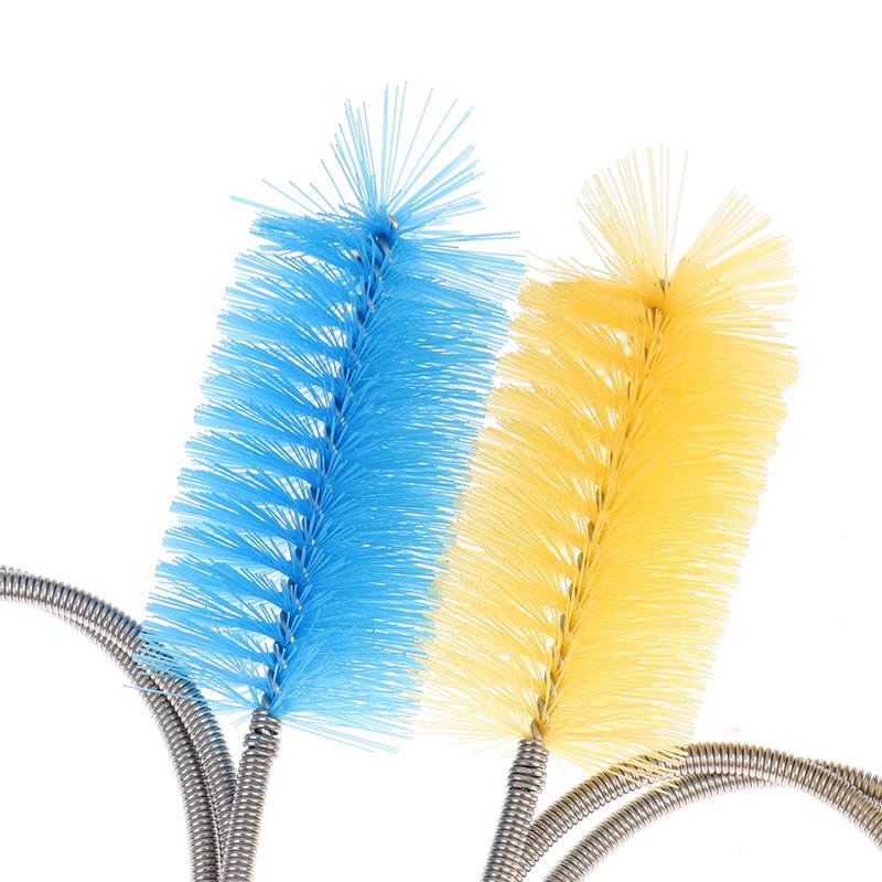 1 шт. Щетка для чистки труб из нержавеющей стали, очиститель для шлангов и труб