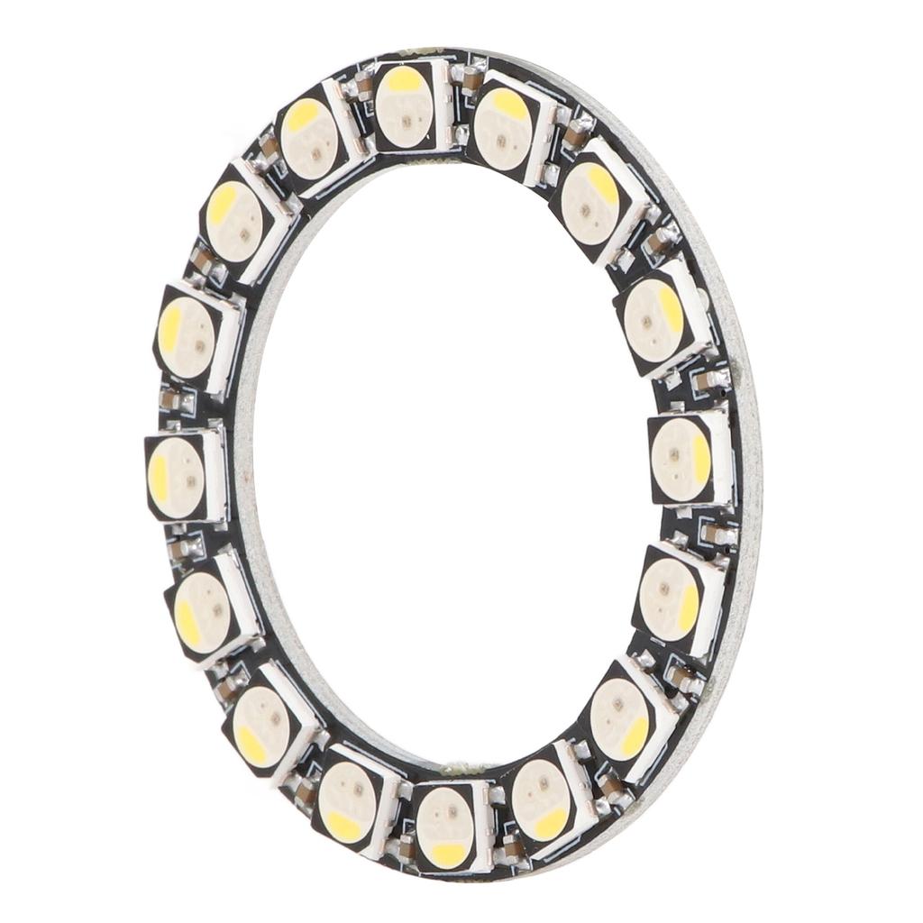 RGB светодиодная кольцевая плата 16 бит SK6812 32 цвета и флуоресцентная белая кольцевая лампа настенные часы световой драйвер