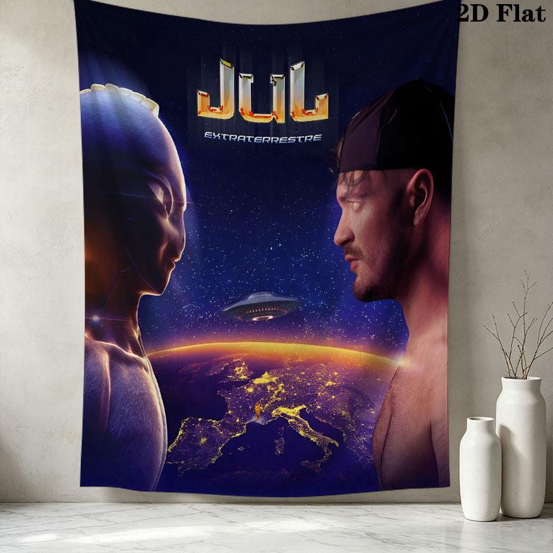 Jul C'Est Pas Des Lol Wall Tapestry Aesthetic Wall Hanging Printed Fabric Blanket Decorative Tapestries For Bedroom Living Room Home Decor