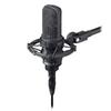 Audio-Technica AT4050 Multi-Pattern Condenser Microphone, Dual Diaphragm, Transformerless, Shock Mount, Black
