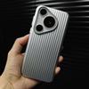 Стильный деловой чехол-кейс для HUAWEI Pura 70 Ultra 70 pro Plus, роскошное покрытие-волна, прозрачная жесткая задняя крышка из поликарбоната, Fundas