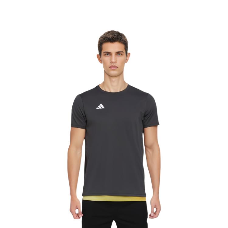 adidas Мужская футболка для бега Черная IN1156