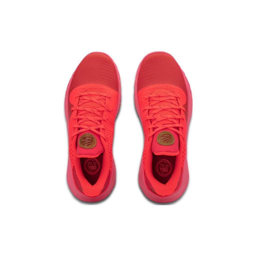 Curry Brand Кроссовки унисекс Curry 4 Low FloTro Flooded Pink Beta Red 3026620-600