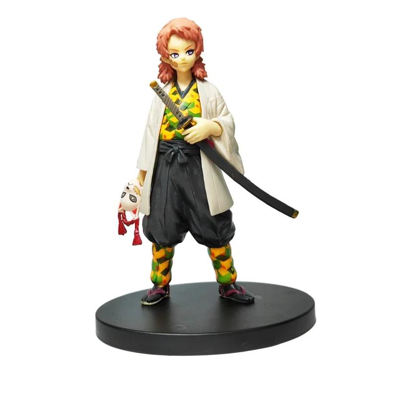 Аниме Фигурка Клинок Рассекающий Демонов Фигурки Действия Игрушки Kimetsu No Yaiba Кукла Танджиро Незуко Зеницу Фигурка Иноске Воин ПВХ Модель Игрушки