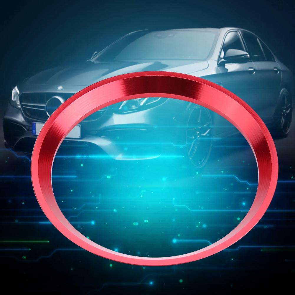 Накладка-кольцо на рулевое колесо автомобиля для Mercedes Benz CLA GLK A-класса W204 W246 W176 W117 красная