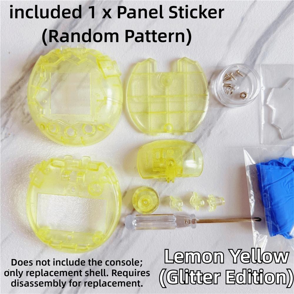Colorful Shell Replacement Premium Hard Shell Transparent Shell Modification Crystal for Tamagotchi Paradise